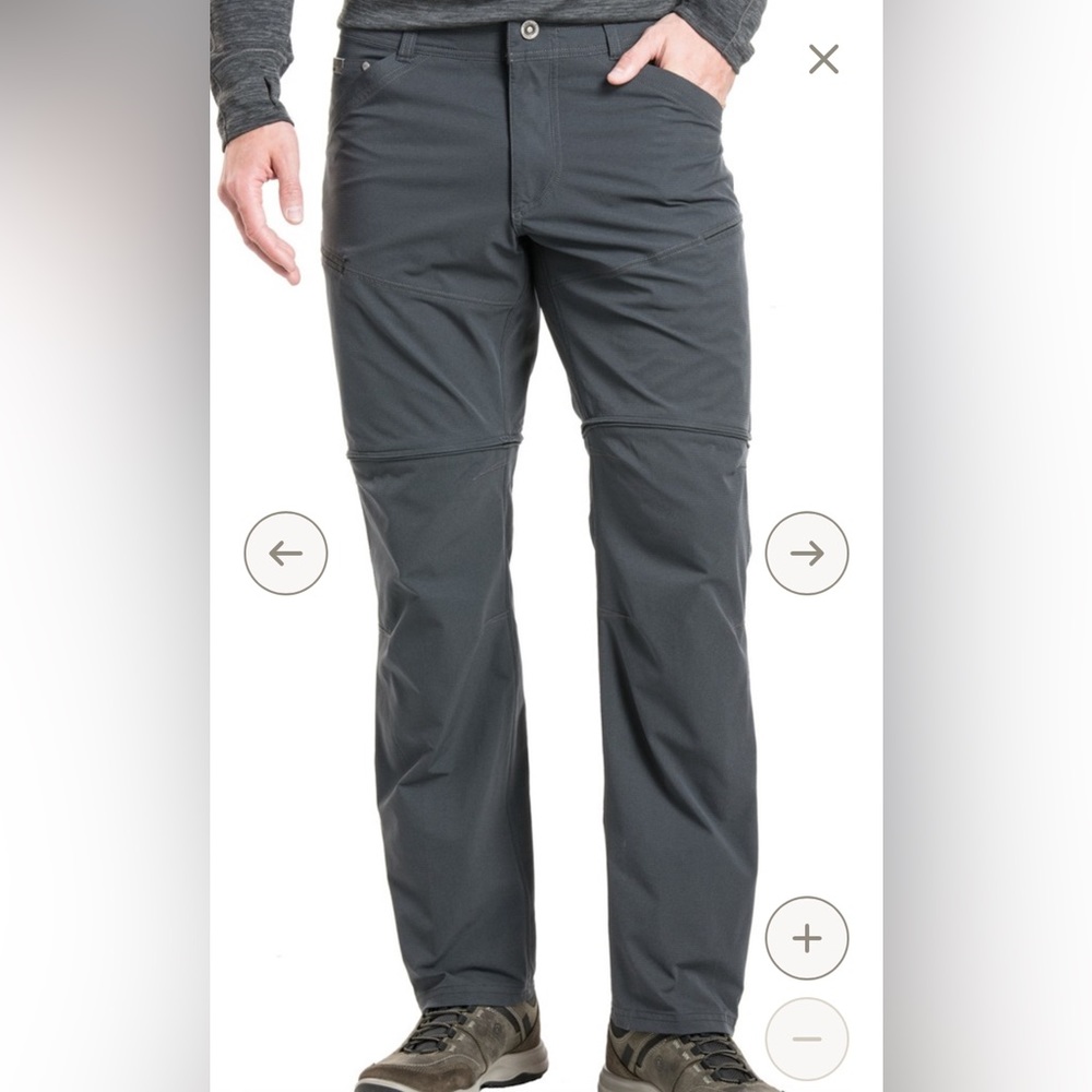 Men’s KUHL Silencr Convertible Pant 34 x 34
